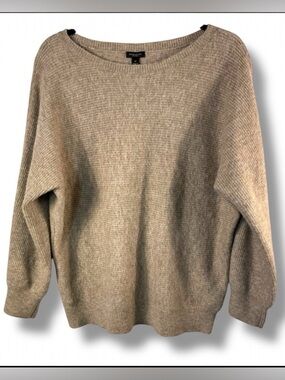 Ann Taylor ribbed Boat neck/ crewneck sweater